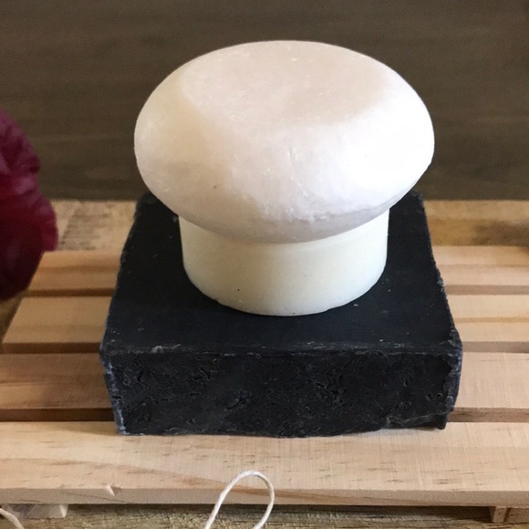 SET OF 3•ORGANIC CHARCOAL face bar soap•PEPPERMINT shampoo/conditioner b… - Picture 6 of 6
